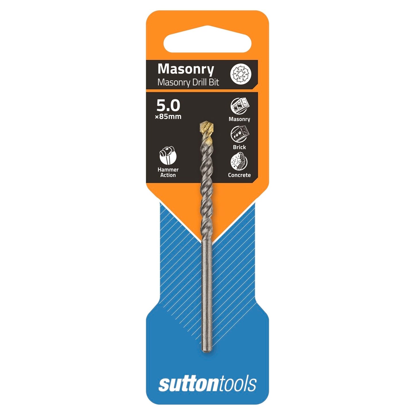 Sutton Tools Masonry Drill Bit - 5 x 85mm