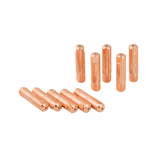 Bossweld Binzel Style M6 Contact Tip - 0.8mm - 10 Pack