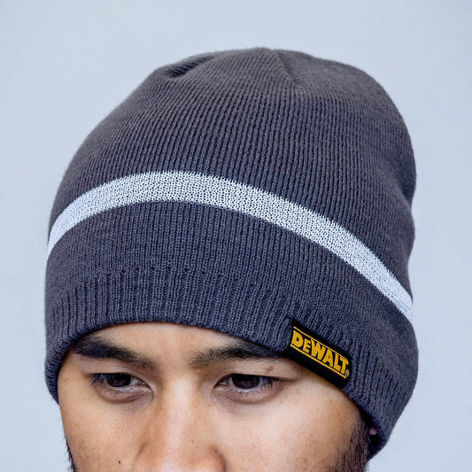 Dewalt Black Reflective Beanie