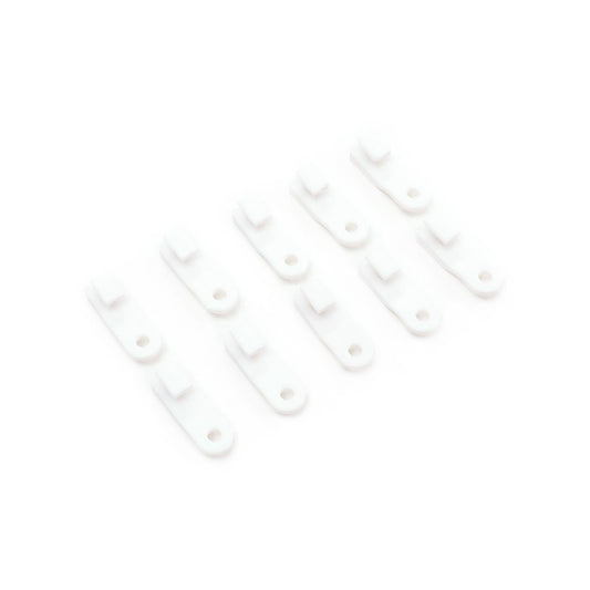 Windoware White Curtain Track Glider - 10 Pack