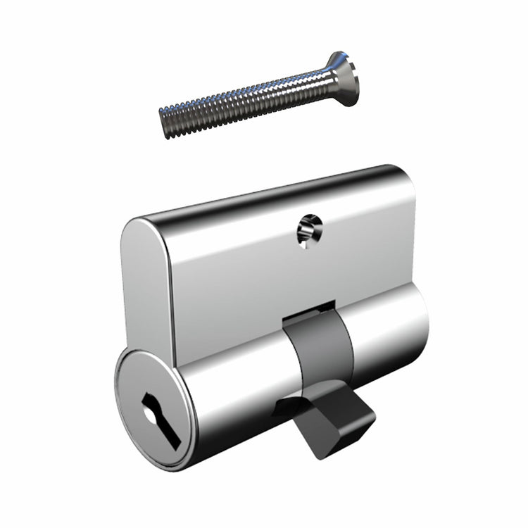Rolltrak Double Wafer Cylinder Lock with 3 Keys
