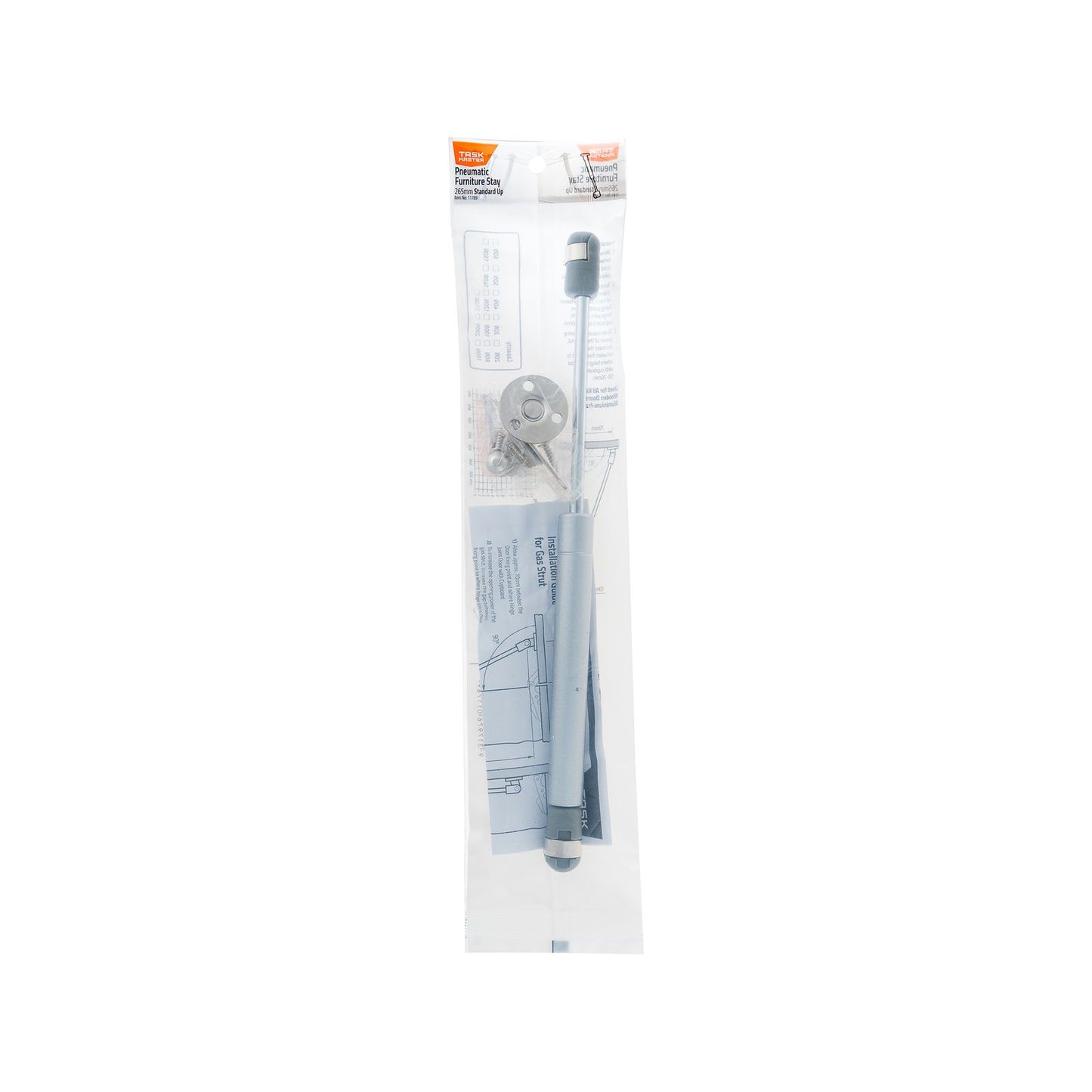 Taskmaster Pneumatic Furniture Gas Stay - 265mm