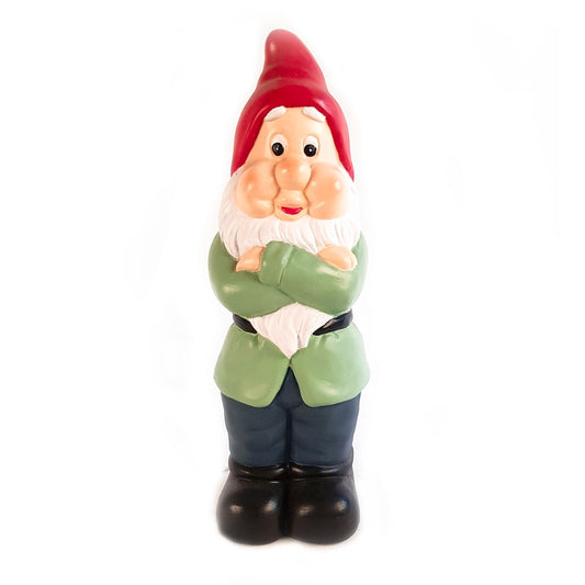 Northcote Pottery Gnome Garden Statue - 30cm - Green and Blue