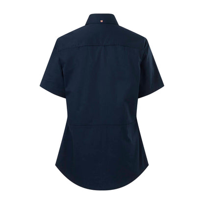 Citeco Size 8 Womens Short Sleeve Shirt - Navy