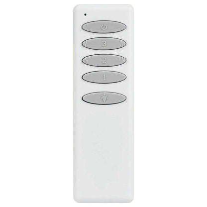 Brilliant Slimline AC Ceiling Fan Remote - 35 x 114mm - White