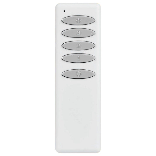 Brilliant Slimline AC Ceiling Fan Remote - 35 x 114mm - White