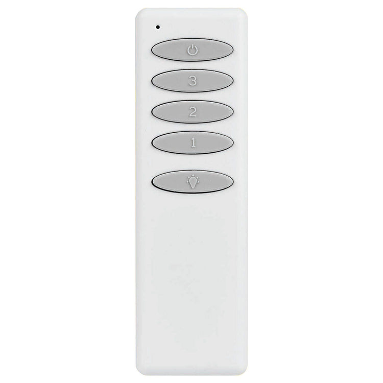 Brilliant Slimline AC Ceiling Fan Remote - 35 x 114mm - White
