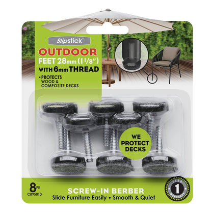 Slipstick M8 Clear Screw Outdoor Tread Berber - 28mm
