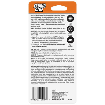 Gorilla Fabric Glue - 73ml