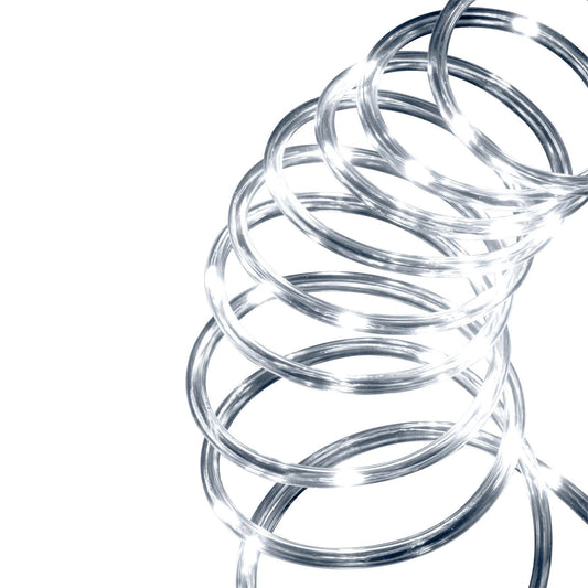 Arlec Cool White Solar Powered Thin LED Rope Light - 10m