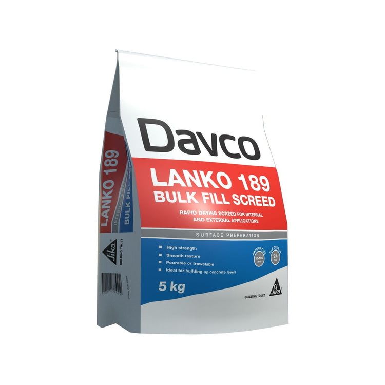 Davco Lanko 189 Bulk Fill Screed - 5kg