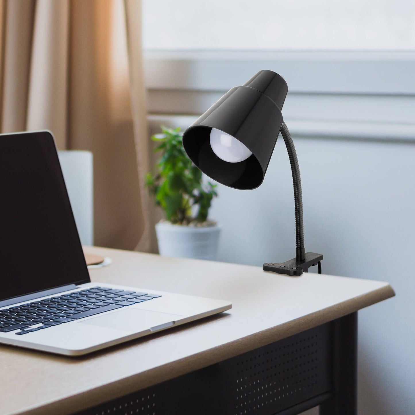 Verve Design Black Brylee Clamp Lamp