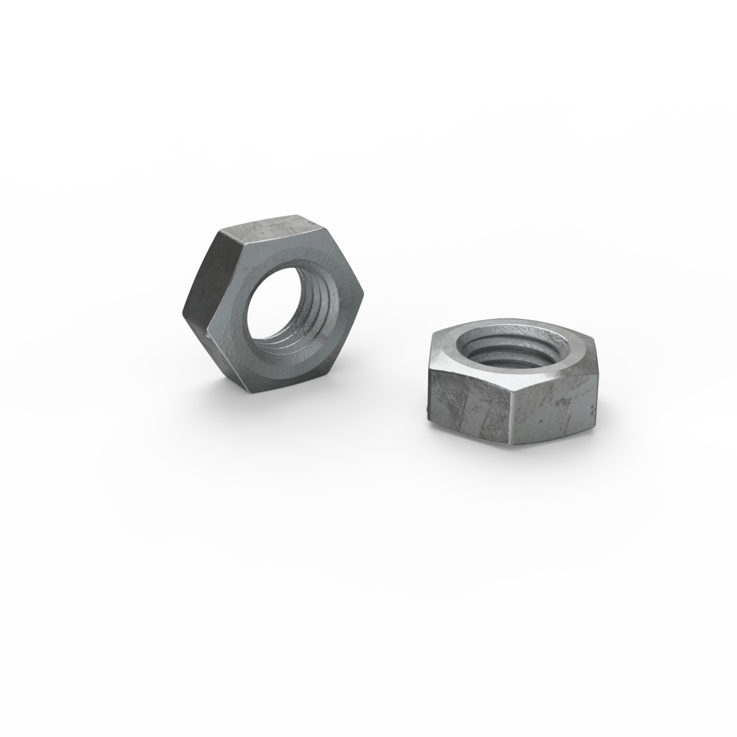 Zenith M8 Hot Dip Galvanised Hex Nuts - 50 Pack