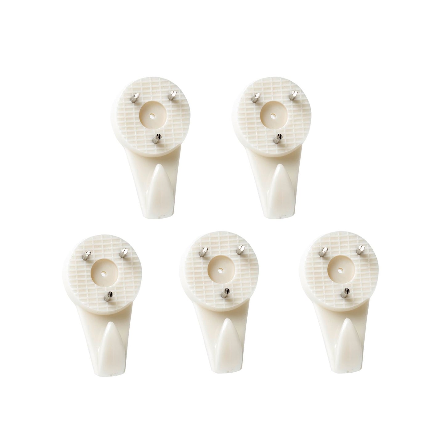 Everhang Plastic Picture Hanging Hook - 4kg - 5 Pack