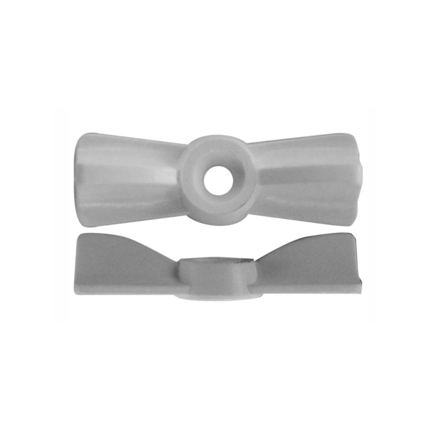 Rolltrak Clear Flyscreen Butterfly Clip - 12 x 8 x 39mm - 8 Pack