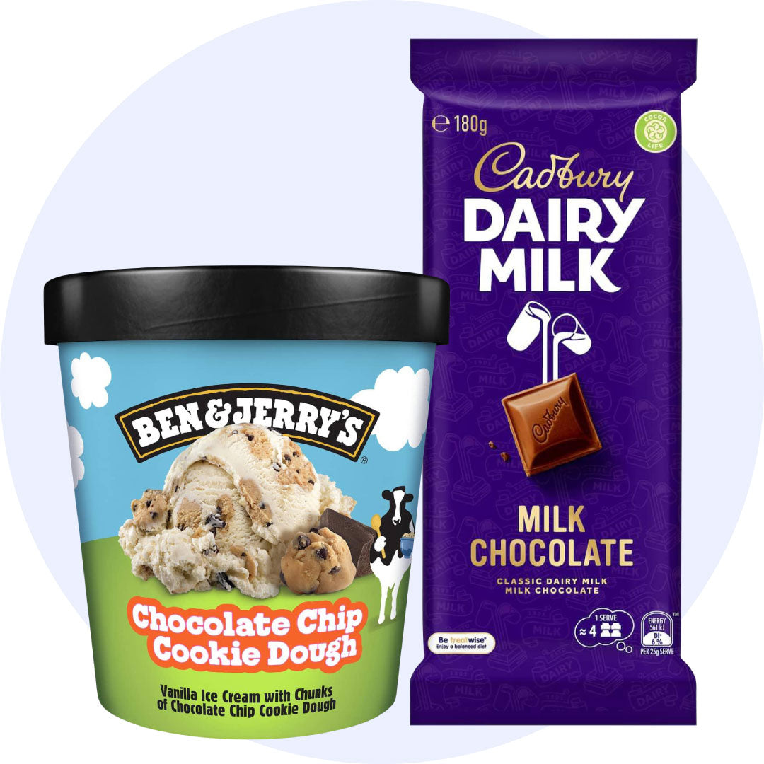 Choc And Ice Cream Combo