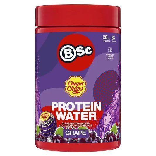BSc x Chupa Chups Grape Protein Water 2x700g