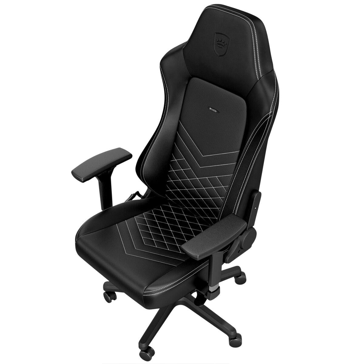 noblechairs Hero Gaming Chair Black and White