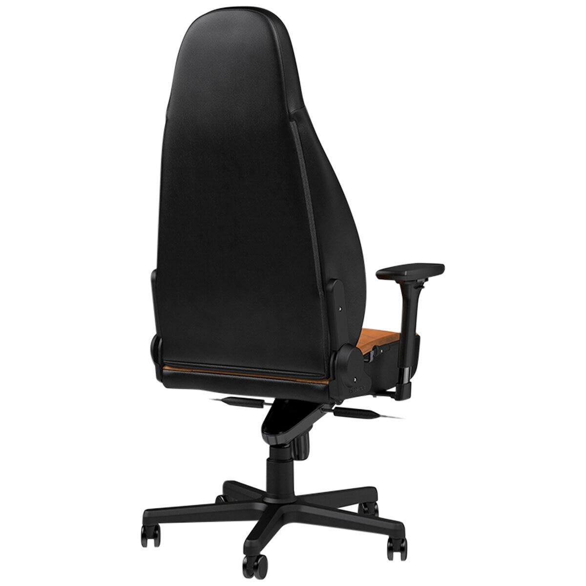 noblechairs Icon Real Leather Gaming Chair Cognac Black