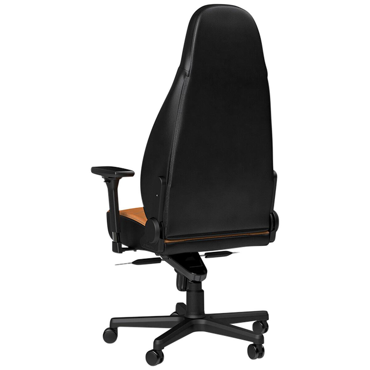 noblechairs Icon Real Leather Gaming Chair Cognac Black