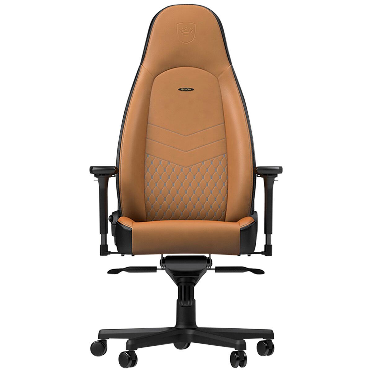 noblechairs Icon Real Leather Gaming Chair Cognac Black