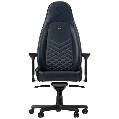noblechairs Icon Real Leather Gaming Chair Midnight Blue Graphite