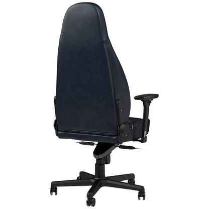 noblechairs Icon Real Leather Gaming Chair Midnight Blue Graphite