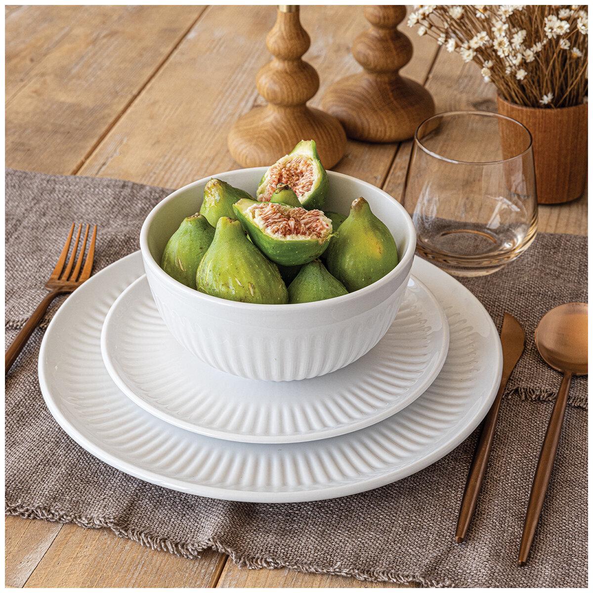 over&back Porcelain Dinnerware Set 12 Piece