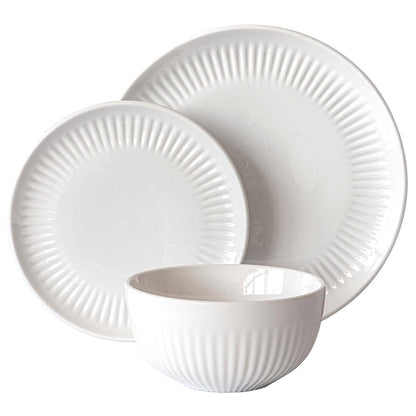 over&back Porcelain Dinnerware Set 12 Piece