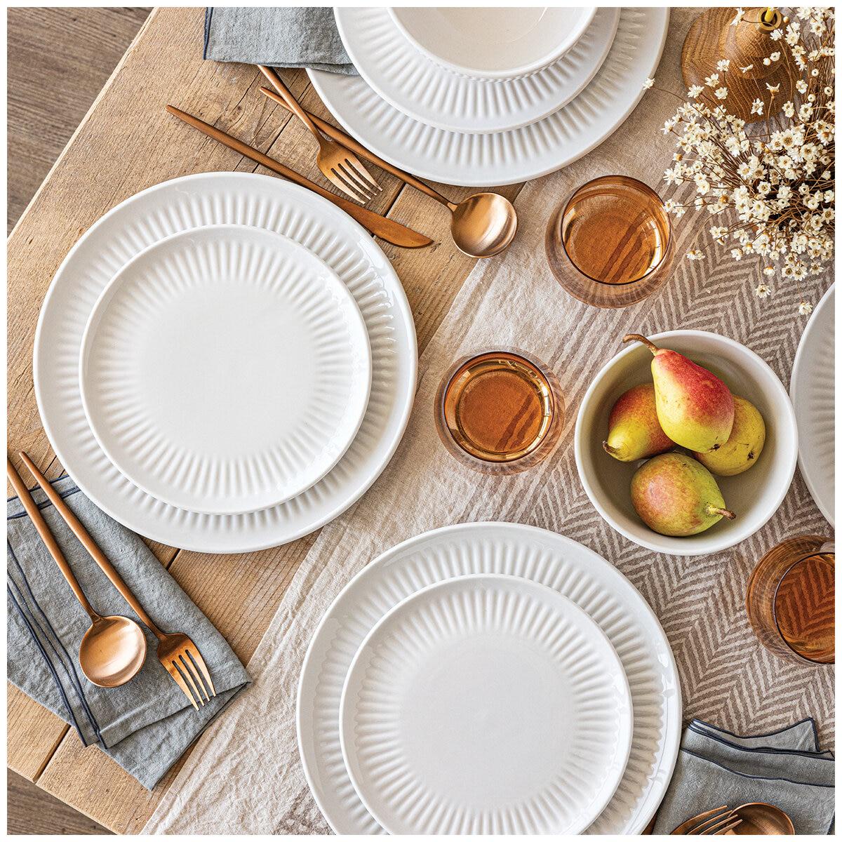 over&back Porcelain Dinnerware Set 12 Piece