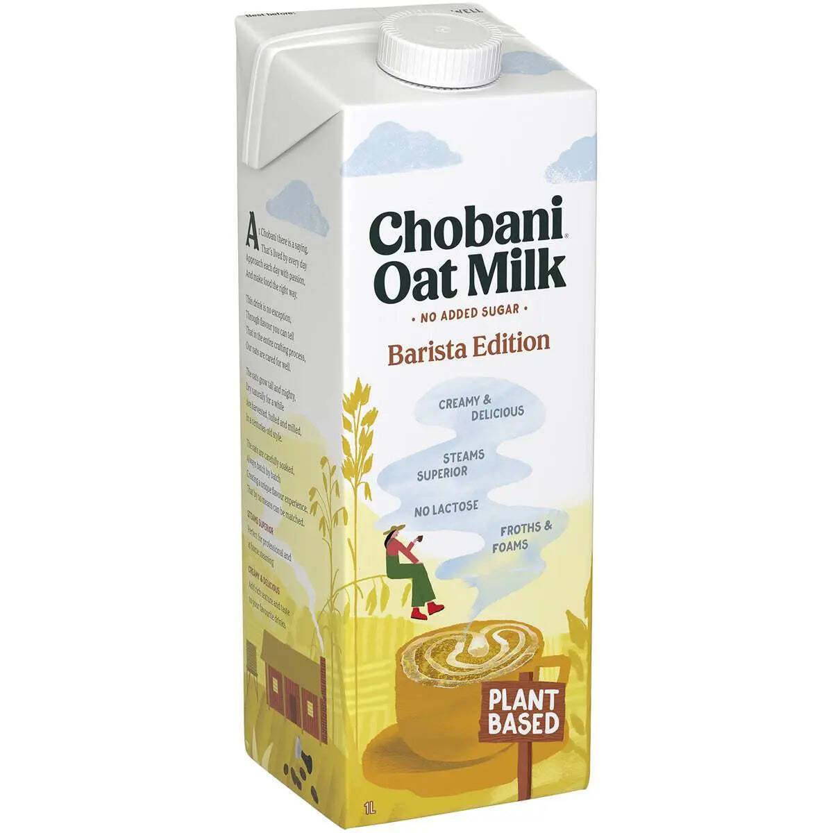 Chobani Oat Milk Barista Edition 1l